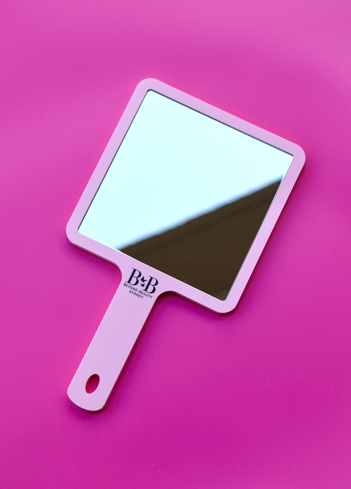 Handheld Acrylic Mirror with Logo