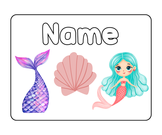 Mermaids Name Puzzle