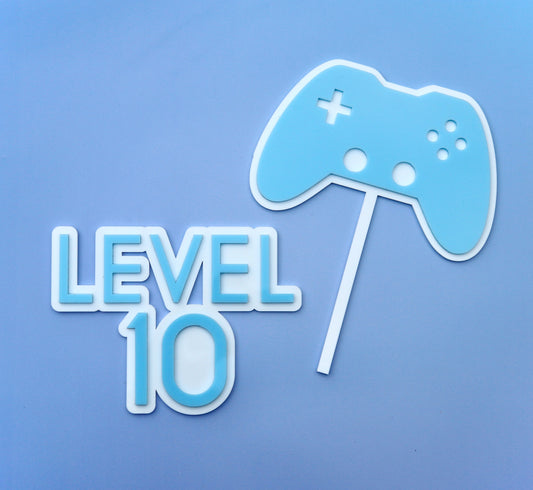 Double Layered Gaming Topper Set of 2