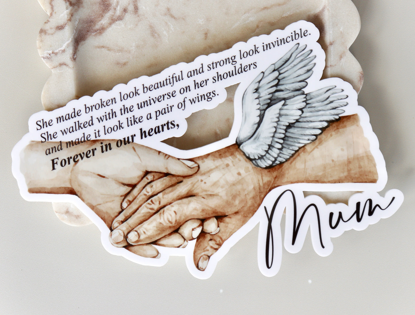 Hand in Hand Memorial Plaque