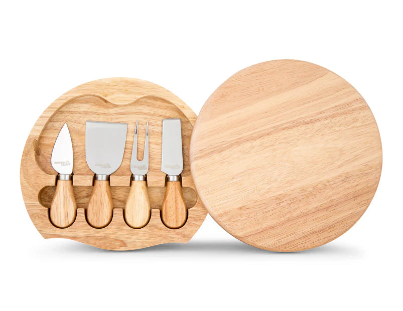 Custom Engraved Cheese Board Set
