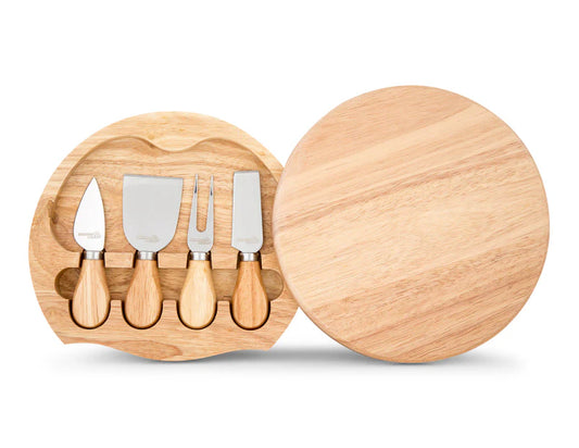 Custom Engraved Cheese Board Set