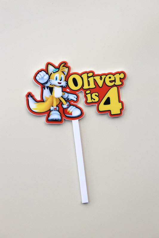 Tails from Sonic, Cake Topper