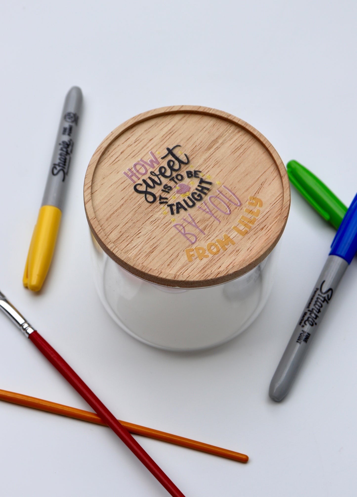 Personalised Teacher Jar