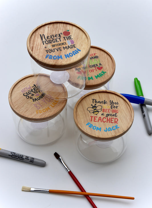 Personalised Teacher Jar