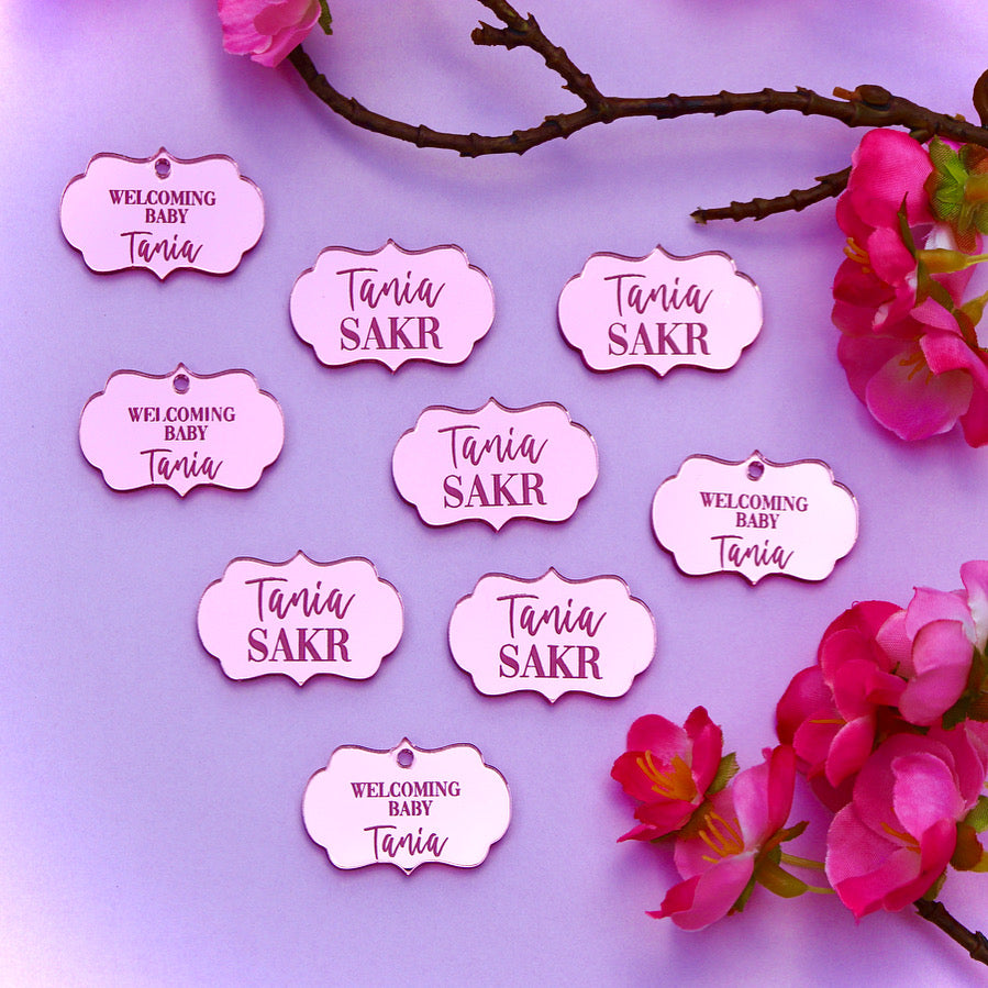 3cm Engraved Tags (minimum 10 pieces)