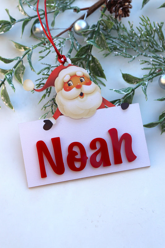 Pop Up Santa Bauble