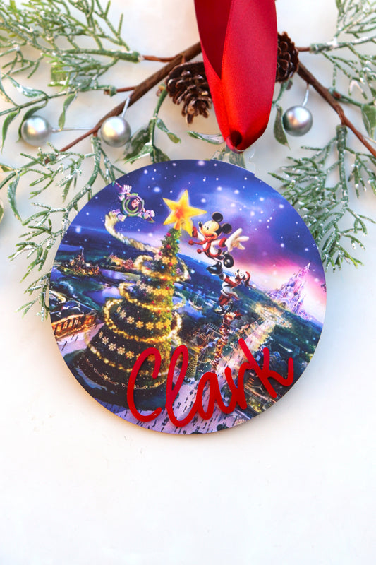 Disney Characters Christmas Bauble