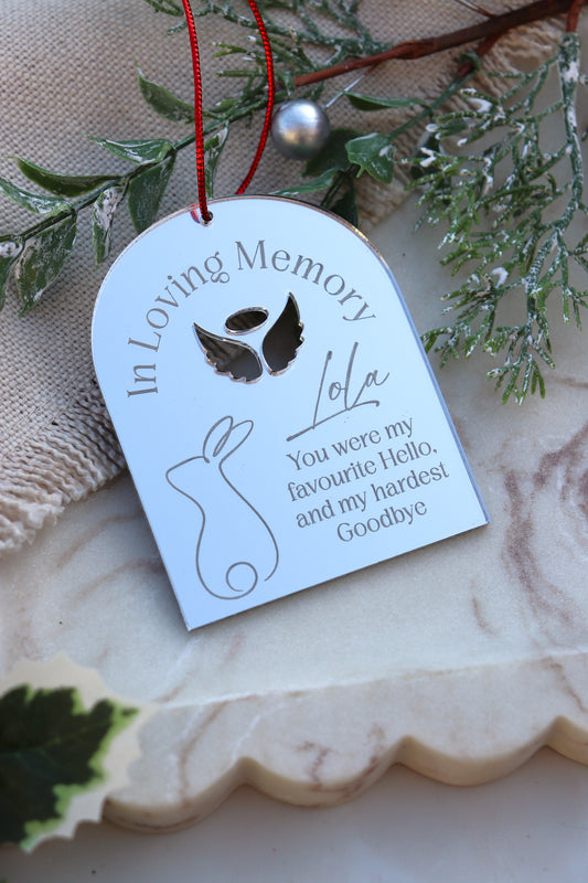 Pet Memorial Bauble