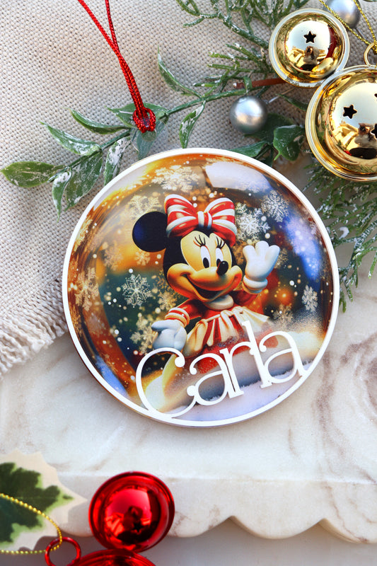 Minnie Mouse Bauble + Additional Designs