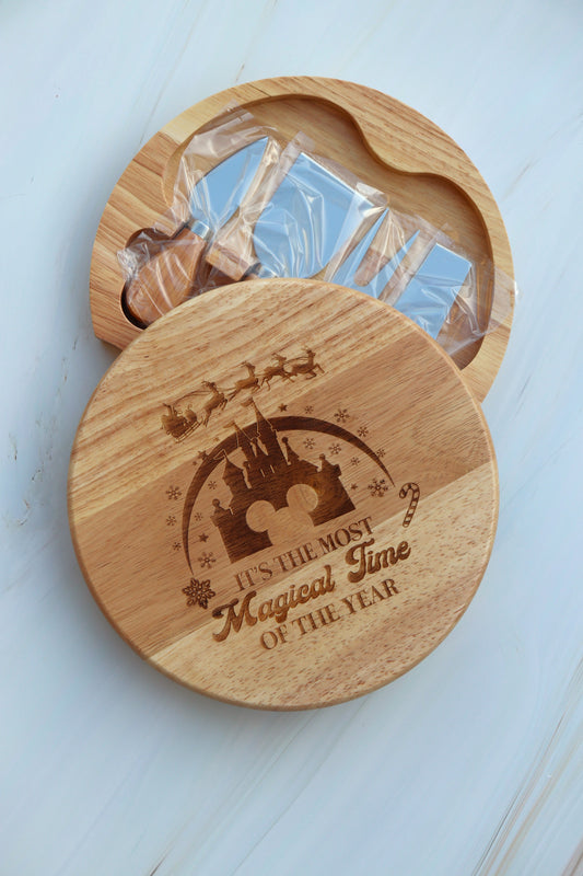 Disney Engraved Cheese Board Set