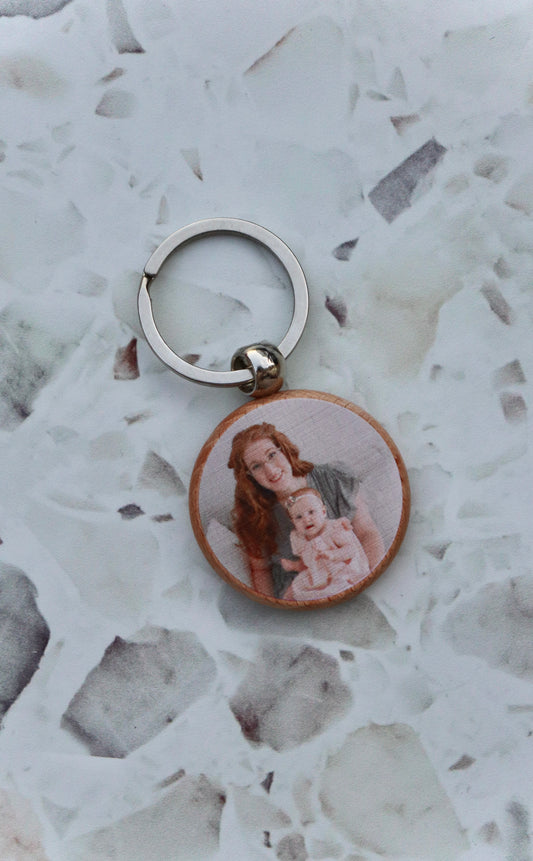 Photo Wooden Keychain