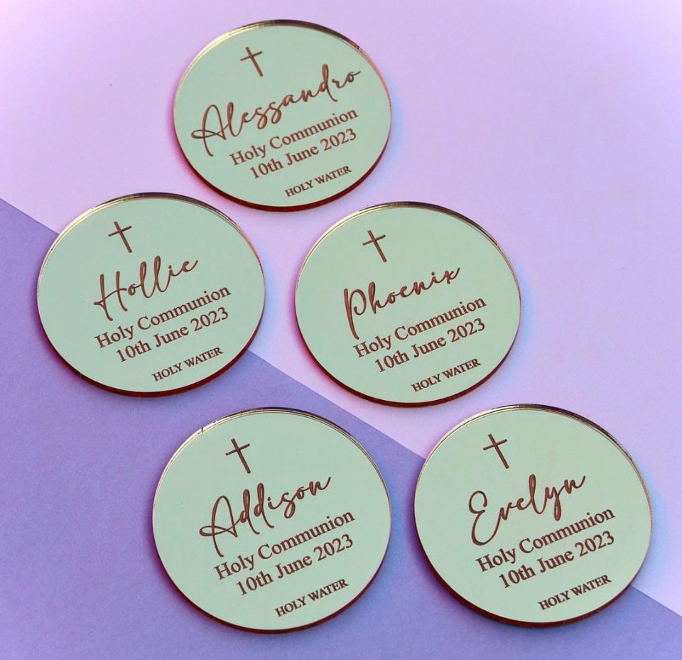 4cm Engraved Tags (minimum 10 pieces)