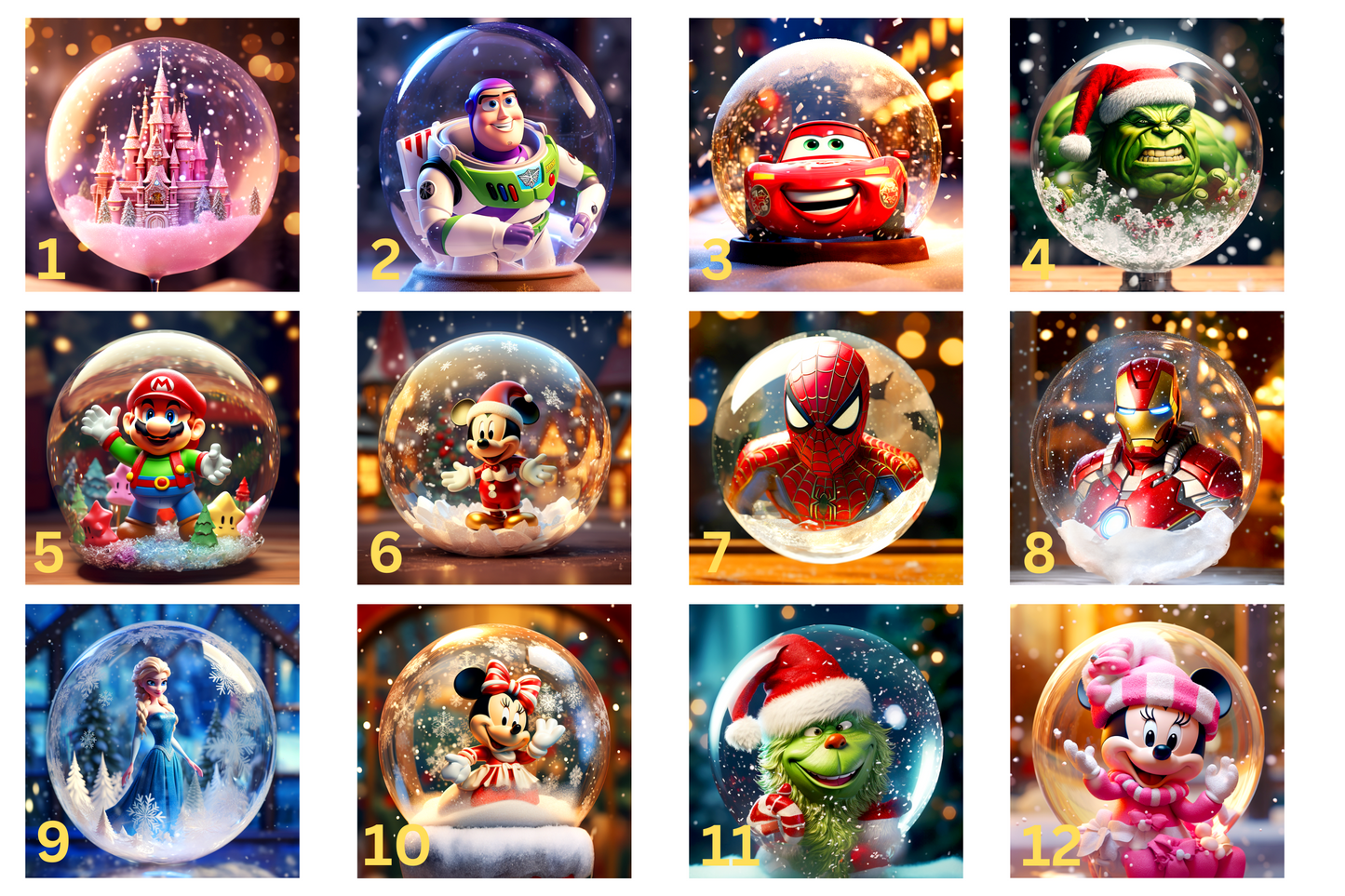 Hulk Bauble + Additional Designs