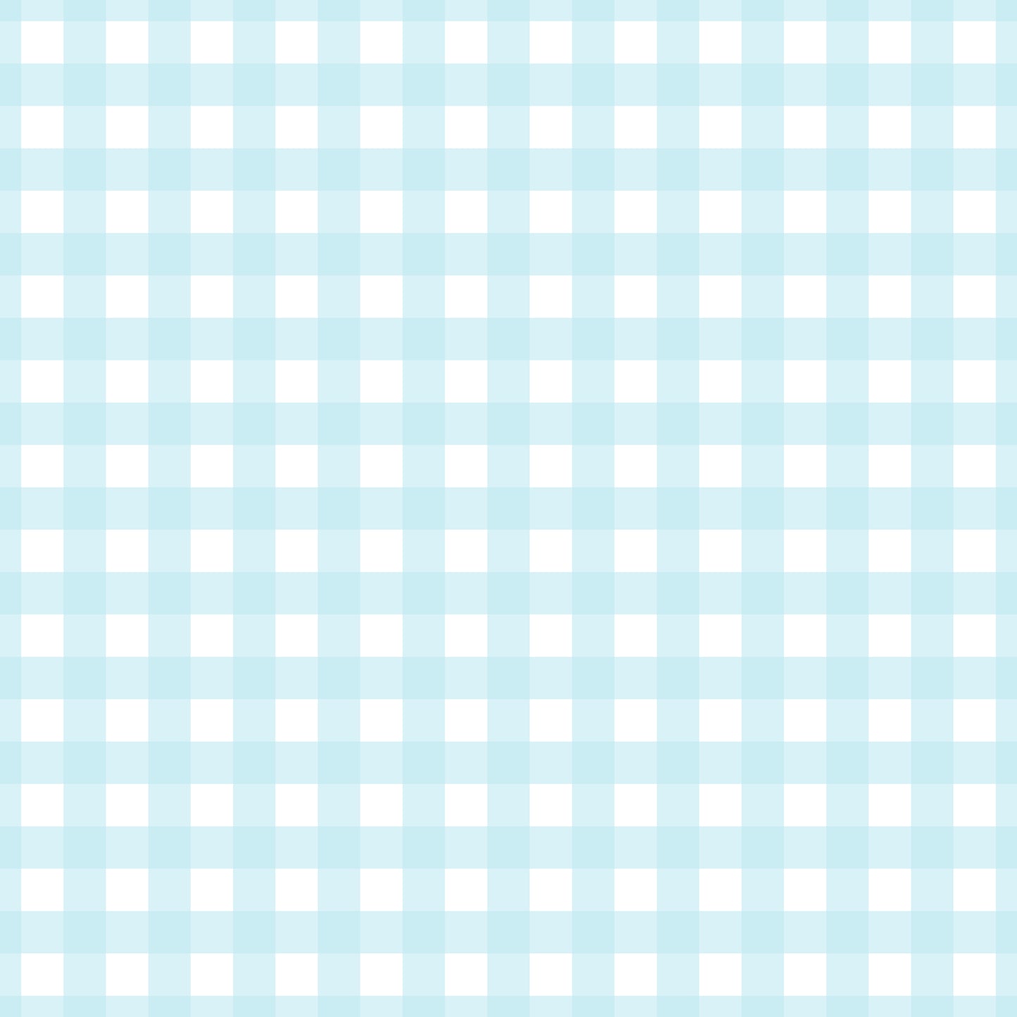 Gingham Printed Acrylic Bag Tag