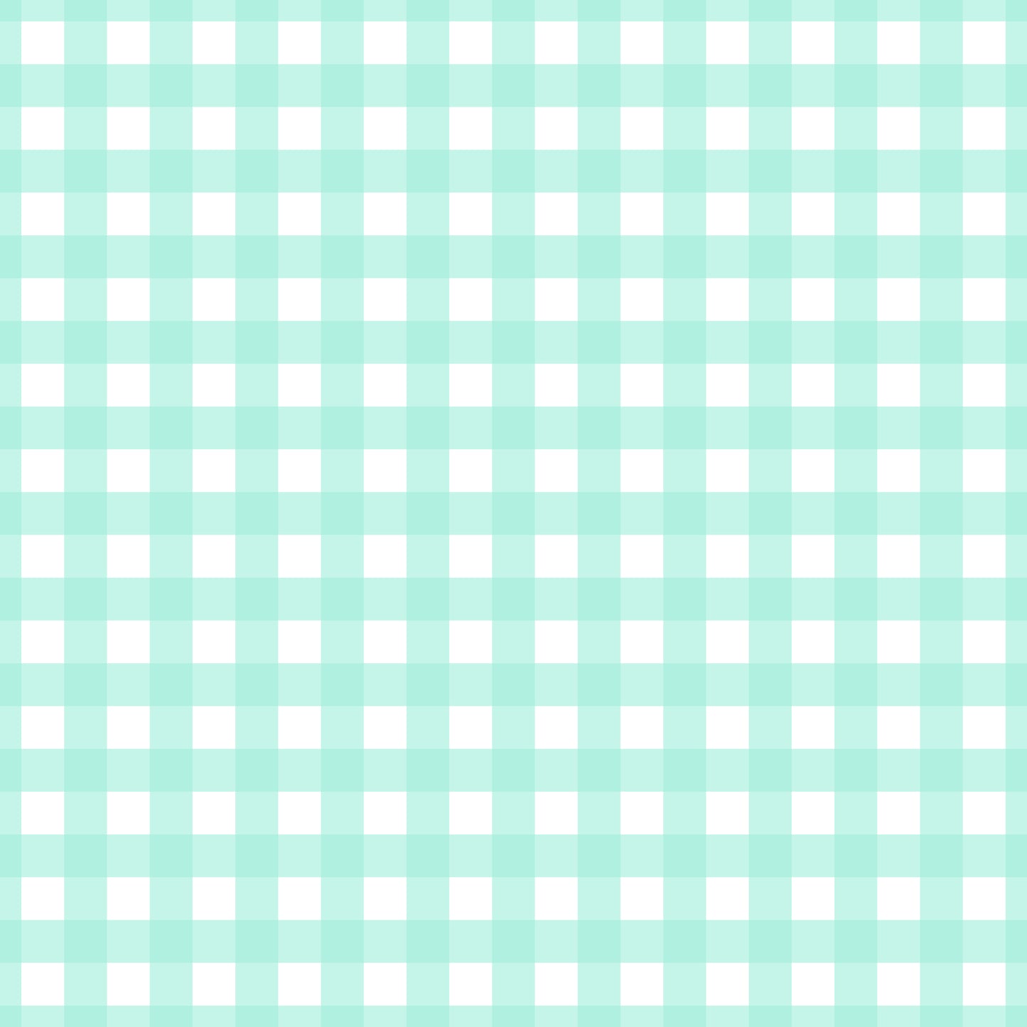 Gingham Printed Acrylic Bag Tag