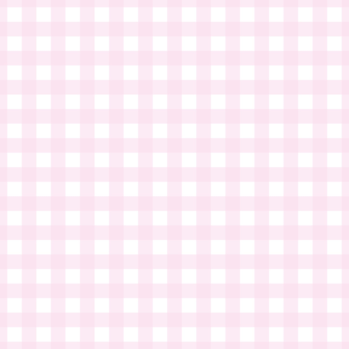 Gingham Printed Acrylic Bag Tag