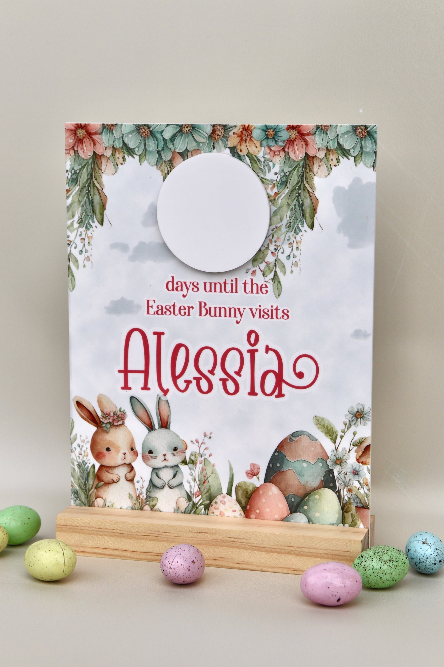 Easter Countdown Plaque