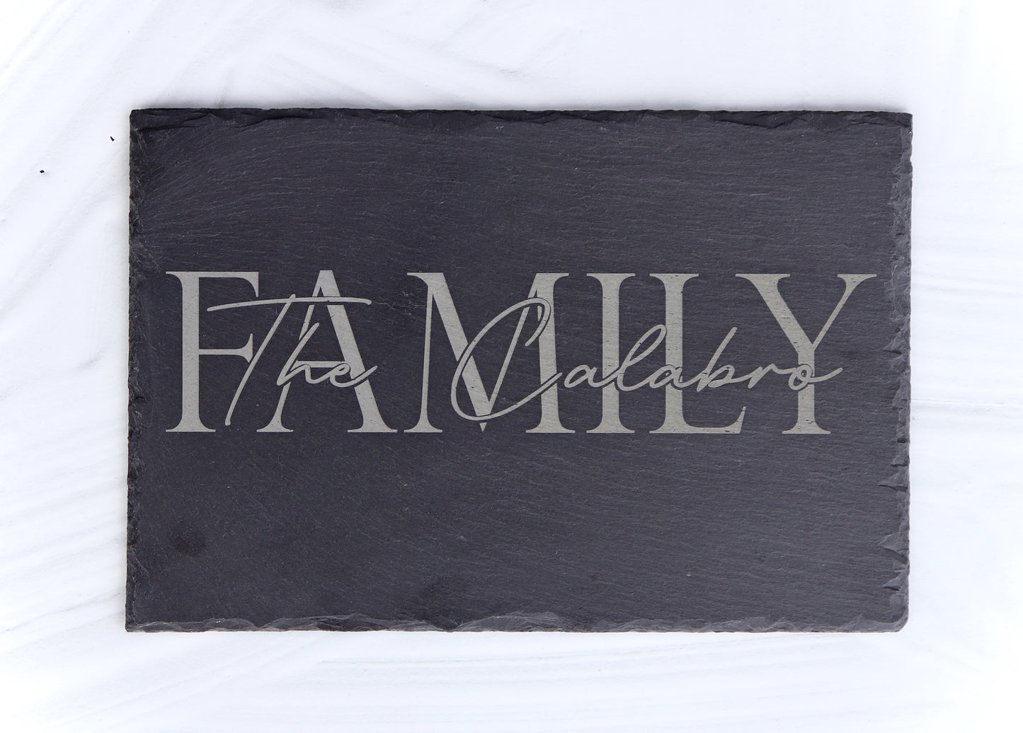 Slate Engraved Plaque