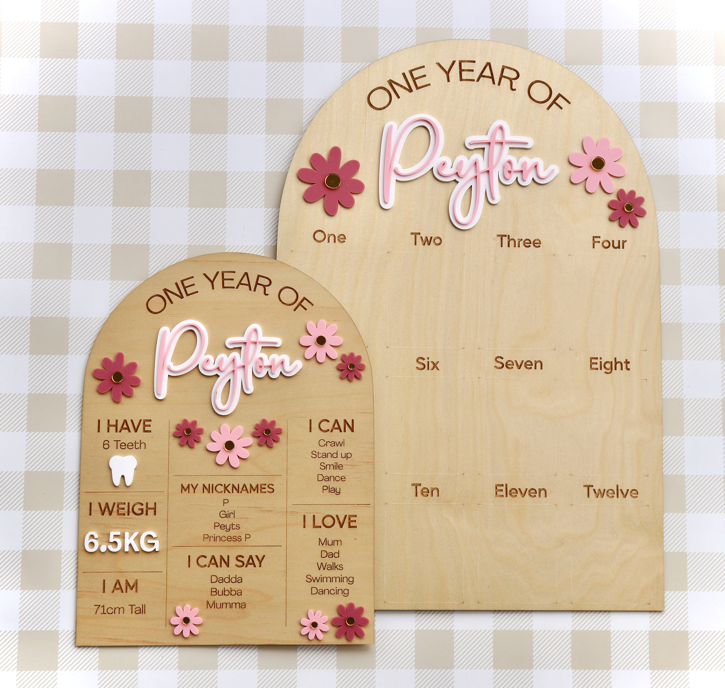 First Year & Photo Board BUNDLE&SAVE