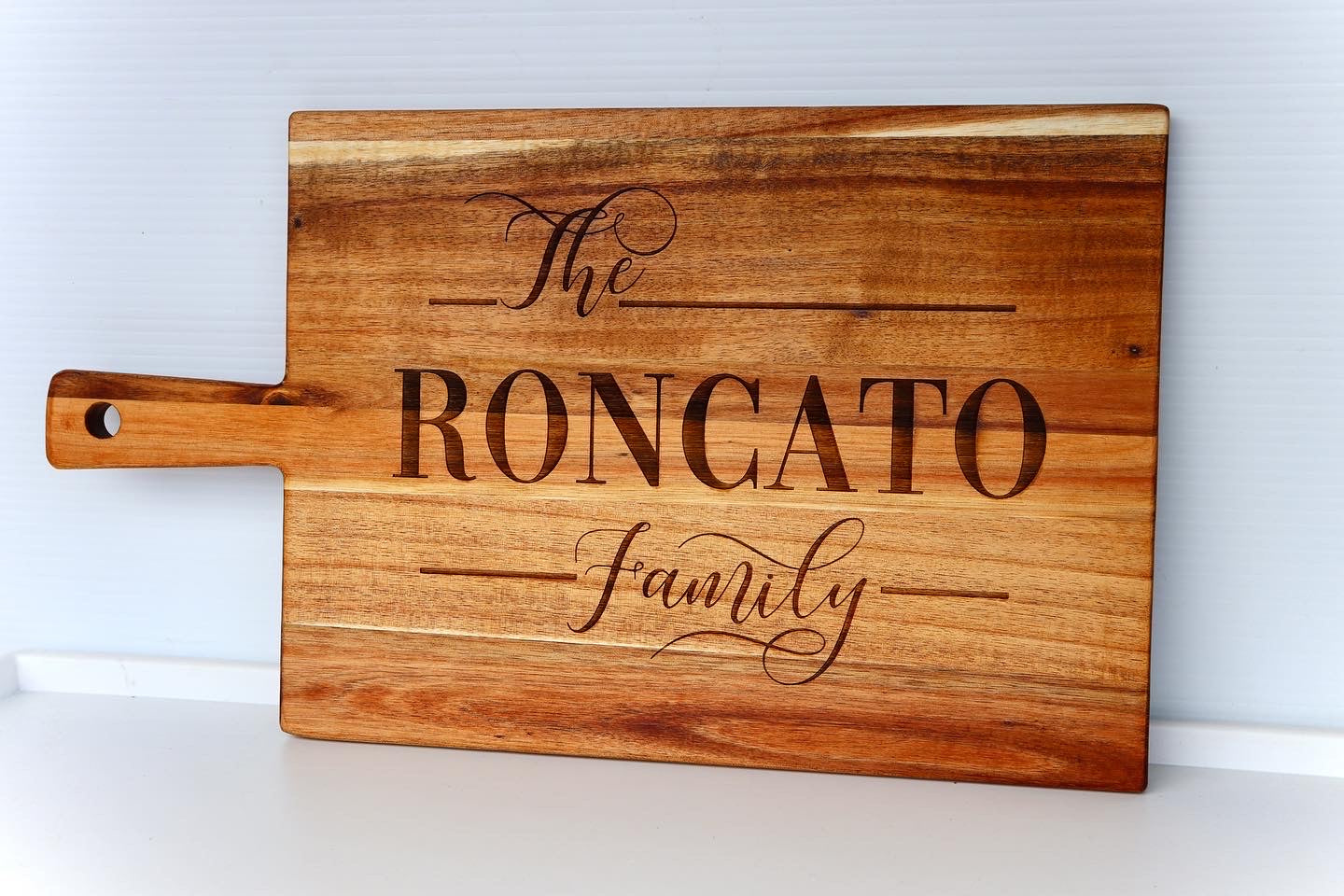 Engraved Rectangle Paddle Board