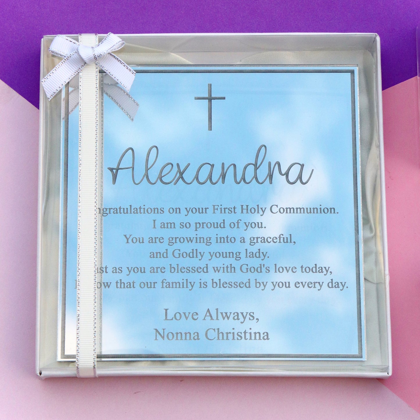 Holy Communion Plaque