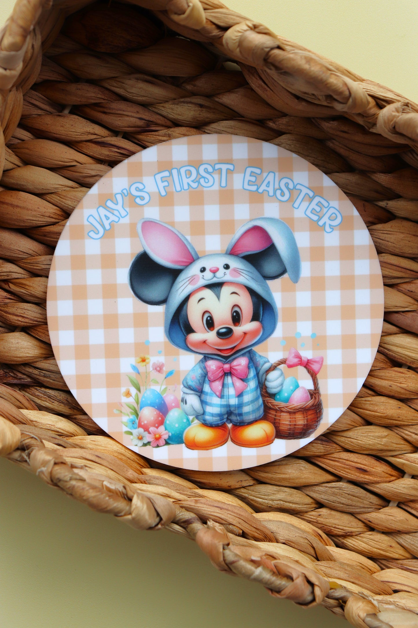 Baby Disney First Easter Plaque