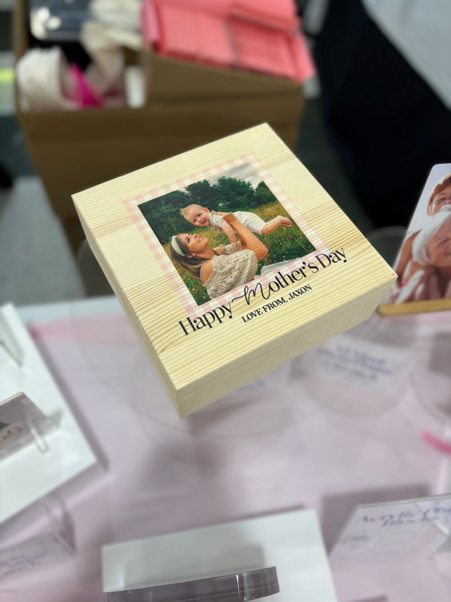 Printed Wooden Keepsake Box