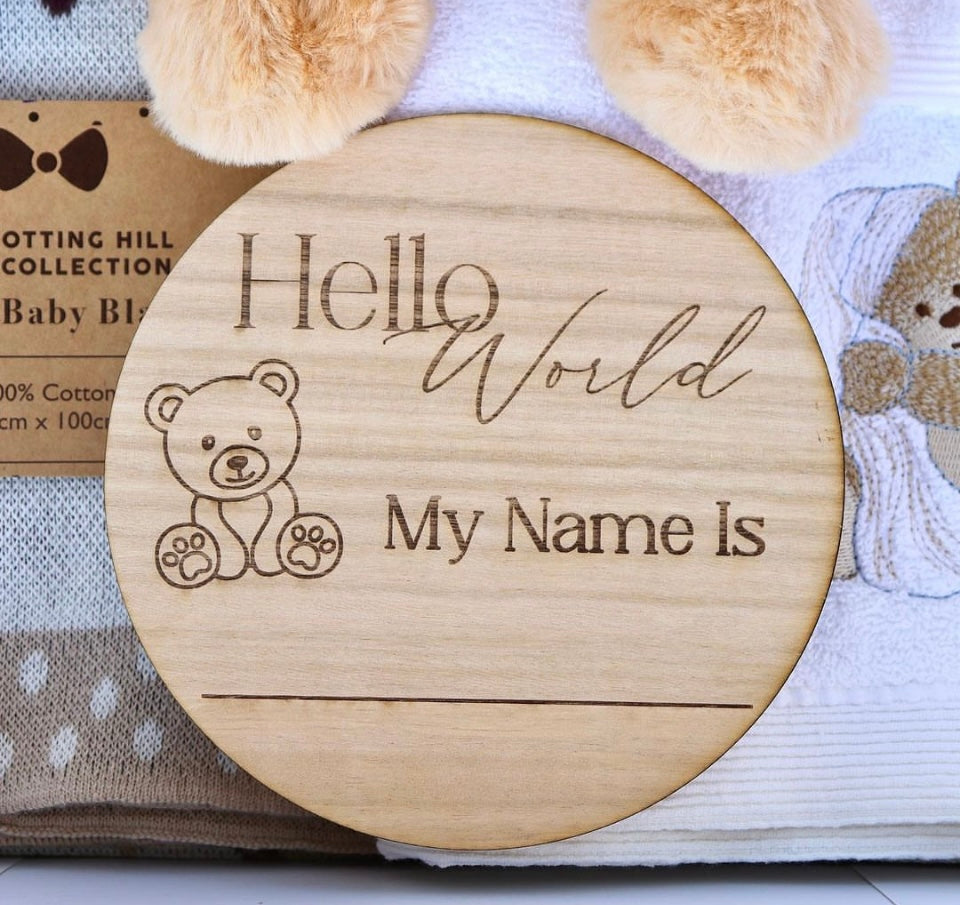 New-born Bear Giftbox